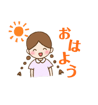 女の子スタンプ@akane（個別スタンプ：1）