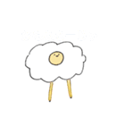 画伯と動物(A)（個別スタンプ：5）