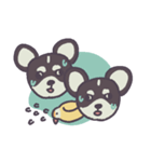 チャックたぬ＆ゆず（個別スタンプ：34）