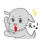 黒シュナちゃんのヘビロテスタンプ（個別スタンプ：13）