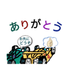 レーシングカー、エフ君の挑戦（個別スタンプ：7）