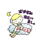 きいろいかみのこ（個別スタンプ：3）