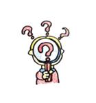 きいろいかみのこ（個別スタンプ：19）
