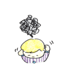 きいろいかみのこ（個別スタンプ：25）