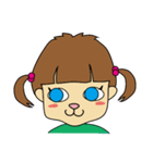 こっちゃんのおかお（個別スタンプ：7）