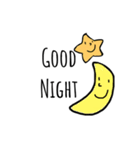 シンプル挨拶イラスト（個別スタンプ：3）