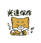 推しを得たオタ犬（個別スタンプ：30）