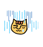 眉ねこさん ①（個別スタンプ：6）