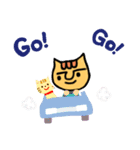 眉ねこさん ①（個別スタンプ：8）