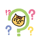 眉ねこさん ①（個別スタンプ：9）