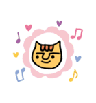 眉ねこさん ①（個別スタンプ：15）