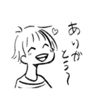 ゆるゆるお返事ver.2（個別スタンプ：3）