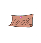 置き手紙風スタンプ第2弾（個別スタンプ：15）
