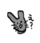うちの黒うさぎ（個別スタンプ：14）