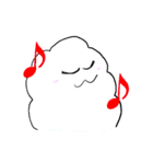 ふわふわした雲～日常会話に使える♡～（個別スタンプ：15）