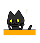 黒猫(ネロ4)（個別スタンプ：25）