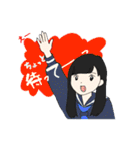 1Bの愉快な仲間たち（個別スタンプ：21）
