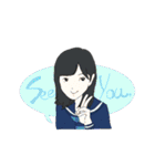 1Bの愉快な仲間たち（個別スタンプ：38）