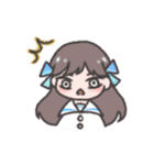 迷いこんだ少女と不思議な生命体（個別スタンプ：3）