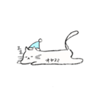 からだでしゃべるねこ（個別スタンプ：4）