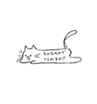 からだでしゃべるねこ（個別スタンプ：14）