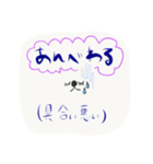 釜石弁 方言（個別スタンプ：22）