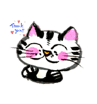 手書き ねこ シリーズ（個別スタンプ：5）