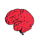 so cute brain ！！（個別スタンプ：4）
