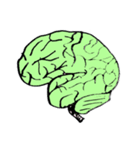so cute brain ！！（個別スタンプ：6）
