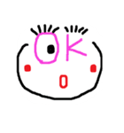 顔deメッセージ（個別スタンプ：5）