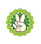 ピースくん集合（個別スタンプ：8）