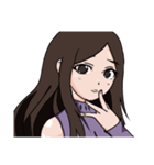 実践的な女の子 2（個別スタンプ：6）