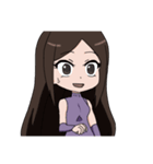 実践的な女の子 2（個別スタンプ：8）