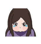 実践的な女の子 2（個別スタンプ：12）