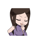 実践的な女の子 2（個別スタンプ：17）