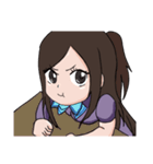 実践的な女の子 2（個別スタンプ：19）