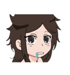 実践的な女の子 2（個別スタンプ：21）