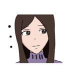 実践的な女の子 2（個別スタンプ：25）