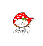 Strawberry emoticons .2/イチゴ (English)（個別スタンプ：4）