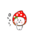 Strawberry emoticons .2/イチゴ (English)（個別スタンプ：11）