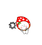 Strawberry emoticons .2/イチゴ (English)（個別スタンプ：14）