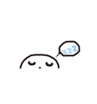 ふわふわおばけのおもち♪（個別スタンプ：5）