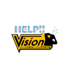 Visionスタンプ  実用編（個別スタンプ：12）