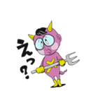 悪魔の国のメガネくん（個別スタンプ：2）