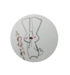 謎すぎるうさぎ（個別スタンプ：6）