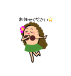 Hula cocoちゃんスタンプ3（個別スタンプ：7）