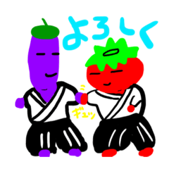 [LINEスタンプ] トマト氏 合気道ver.