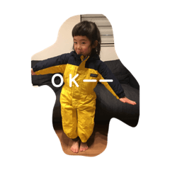[LINEスタンプ] あやや（3歳）スタンプ②
