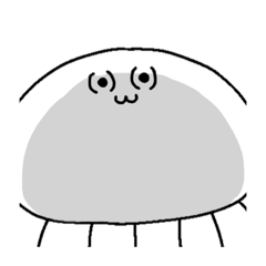 [LINEスタンプ] 口の悪いくらげ