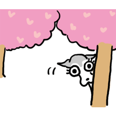 [LINEスタンプ] イタグレのぞみちゃん（move)